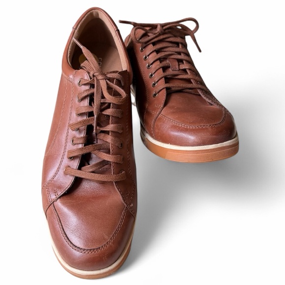 Cole Haan Berkeley Brown Leather Sneakers, 11 - Picture 1 of 9